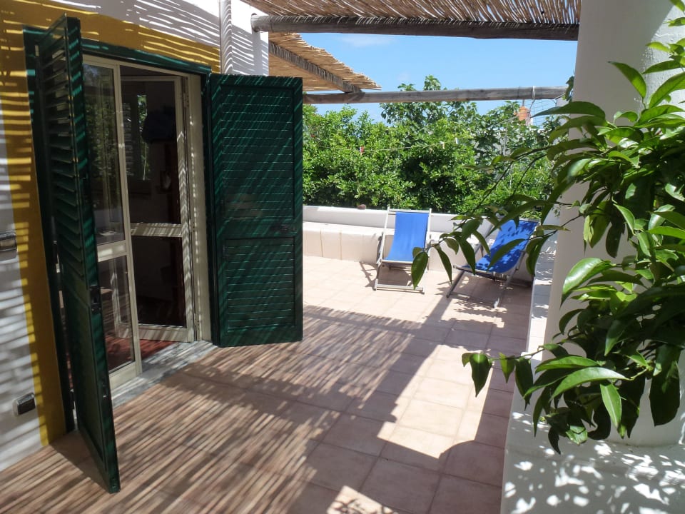 Riesige Terrasse Albergo Brasile Guesthouse