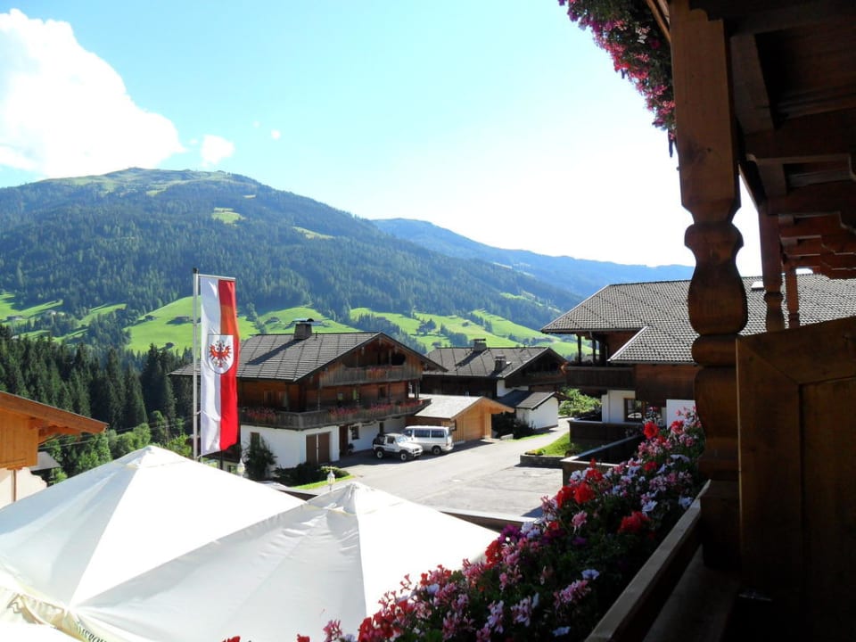 Balkonausicht Hotel Alphof Alpbach