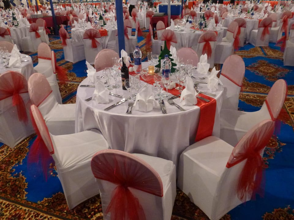 Weihnachten 24.12.12 im Zelt Hotel Gorgonia Beach Resort