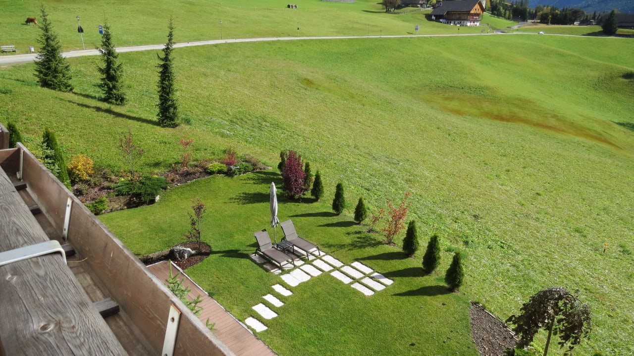 Blick vom Balkon Bella Vista Hotel Emma