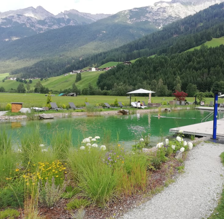 Pool Alpeiner Nature Resort Tirol