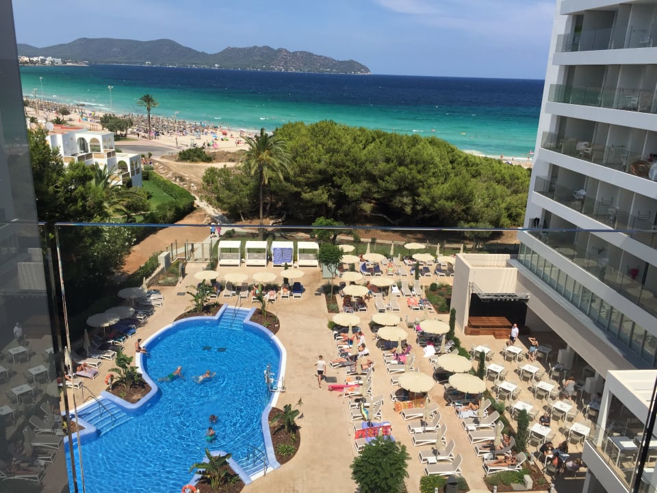 Ausblick Hipotels Bahía Cala Millor