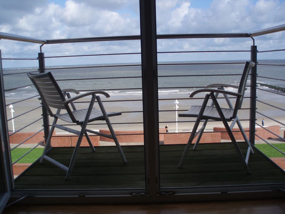 Ausblick Zimmer 215 Strandhotel Georgshöhe