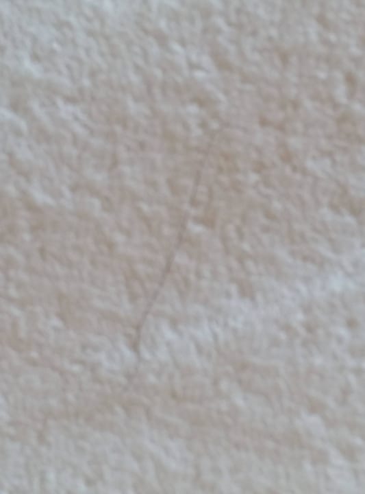 Haare im Bett bei Ankunft BLUESEA Cala Millor