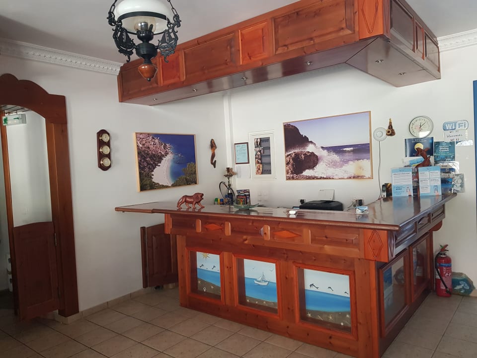 Lobby Hotel Blue Waves