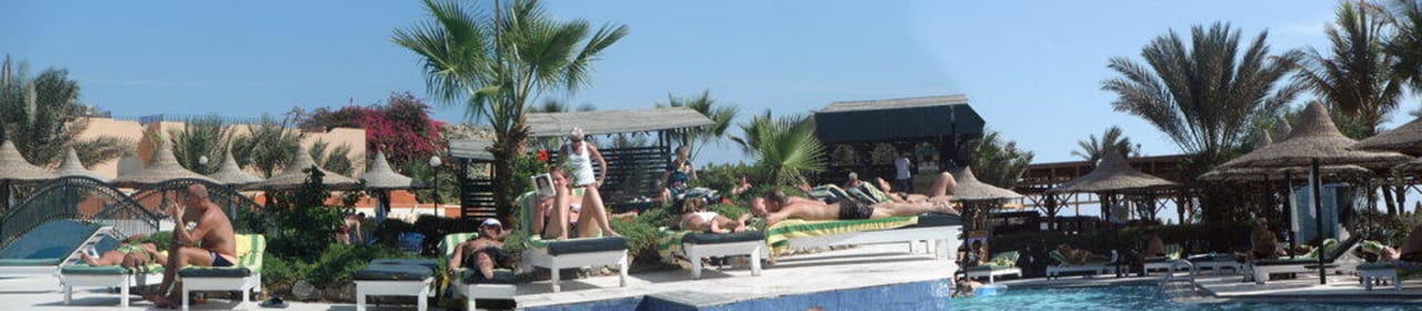 Pool im Panoramablick Giftun Azur Resort