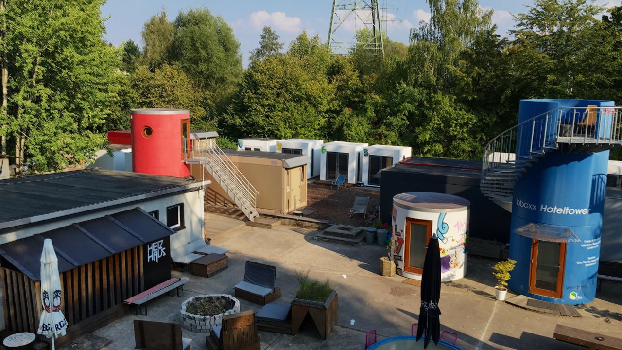 Aussicht Qbe Hotel Heizhaus Berlin