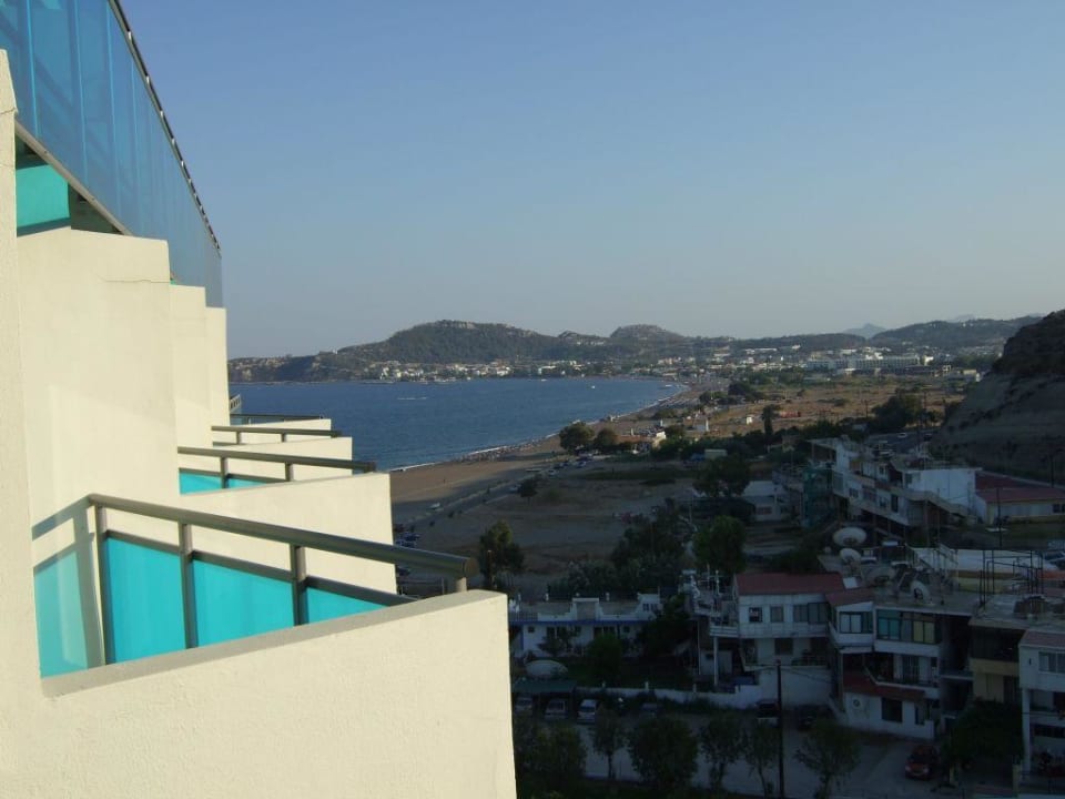 Seitlicher Meerblick Hotel Calypso Beach