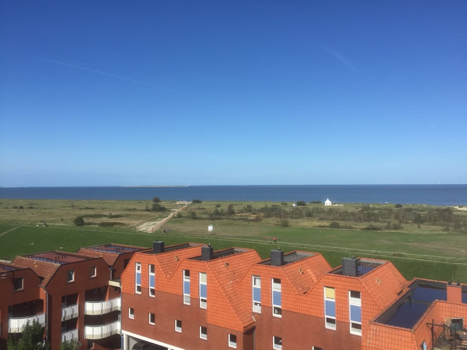 Ausblick Upstalsboom Hotel am Strand