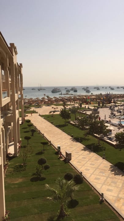 Ausblick Pickalbatros White Beach Resort - Hurghada