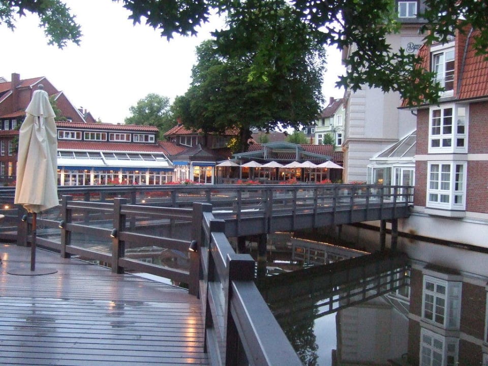 Blick zum Hotel Bergström Hotel Lüneburg