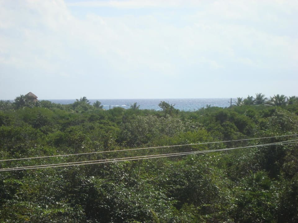 Blick von der Zimmertür aus Catalonia Royal Tulum Beach & Spa Resort - Adults only