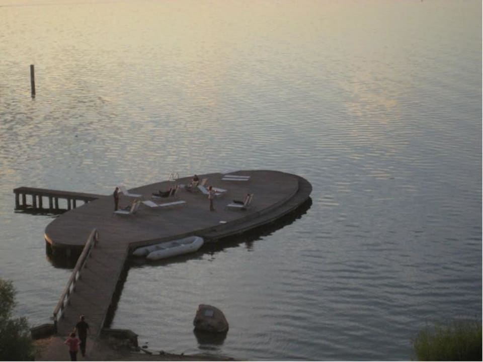 Zugang zum See Seehotel Fleesensee