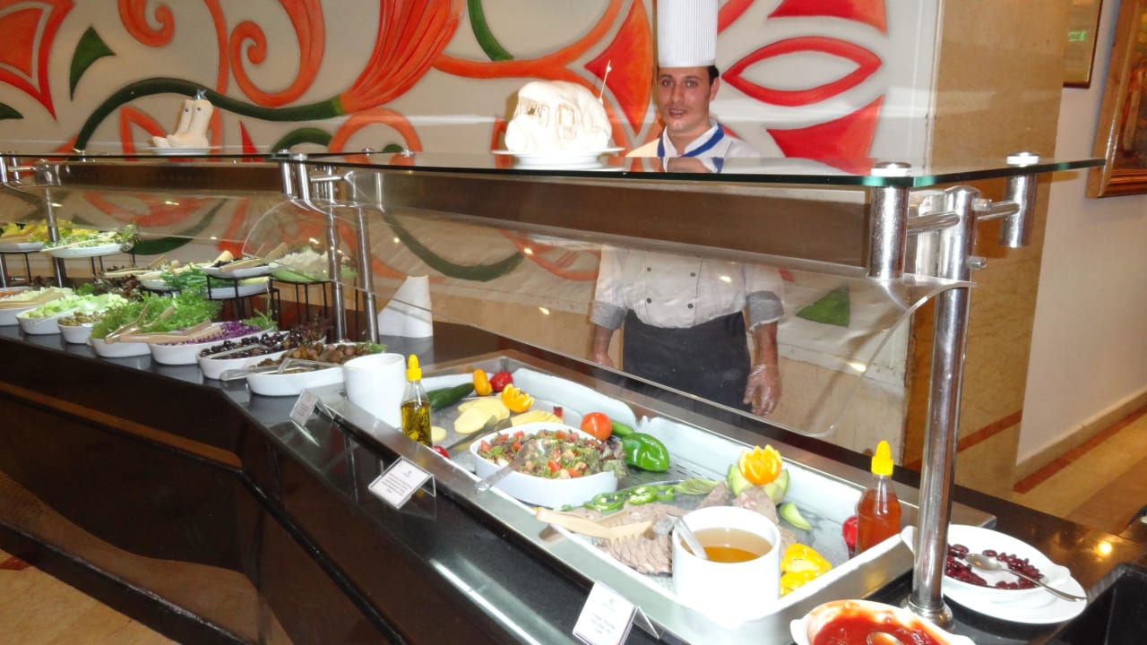 Salat-Büffet  Sultan Gardens Resort