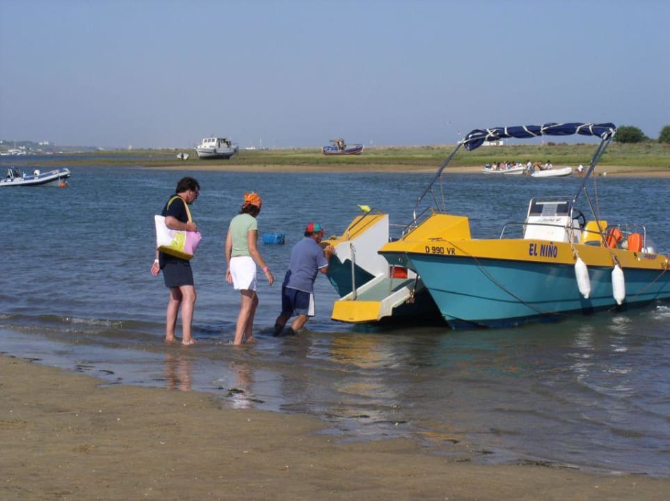 Boottransfer Golden Club Cabanas