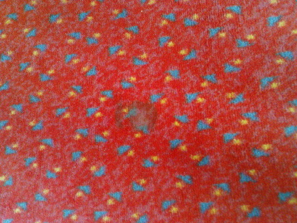 Teppich direkt vor dem Bett Hotel Nymphenburg