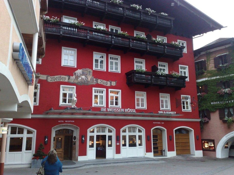 Eingang Romantik Hotel Im Weissen Rössl