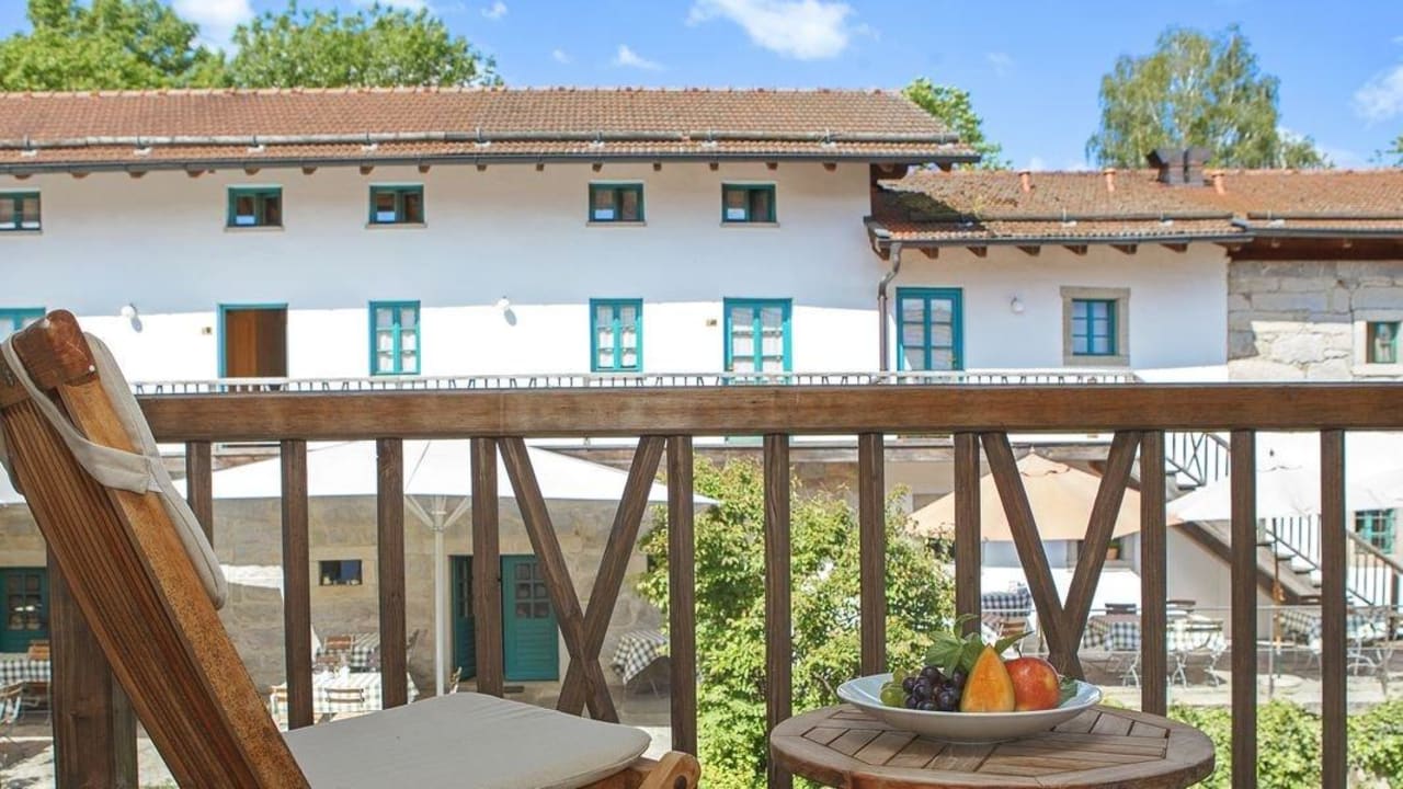 Aussicht aus unseren Hofzimmern Naturhotel Gidibauer Hof