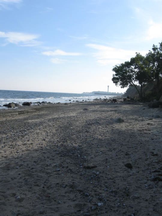 Naturstrand im Herbst Ferienbauernhof Liesenberg mit Meerblick
