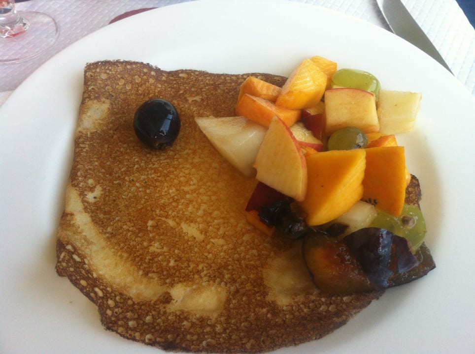 Pfannkuchen war ausgezeichnet! Aldiana Club Rocca Nettuno Calabria