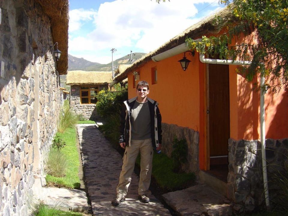 Vor dem Zimmer/Bungalow Hotel Casa Andina Classic Colca