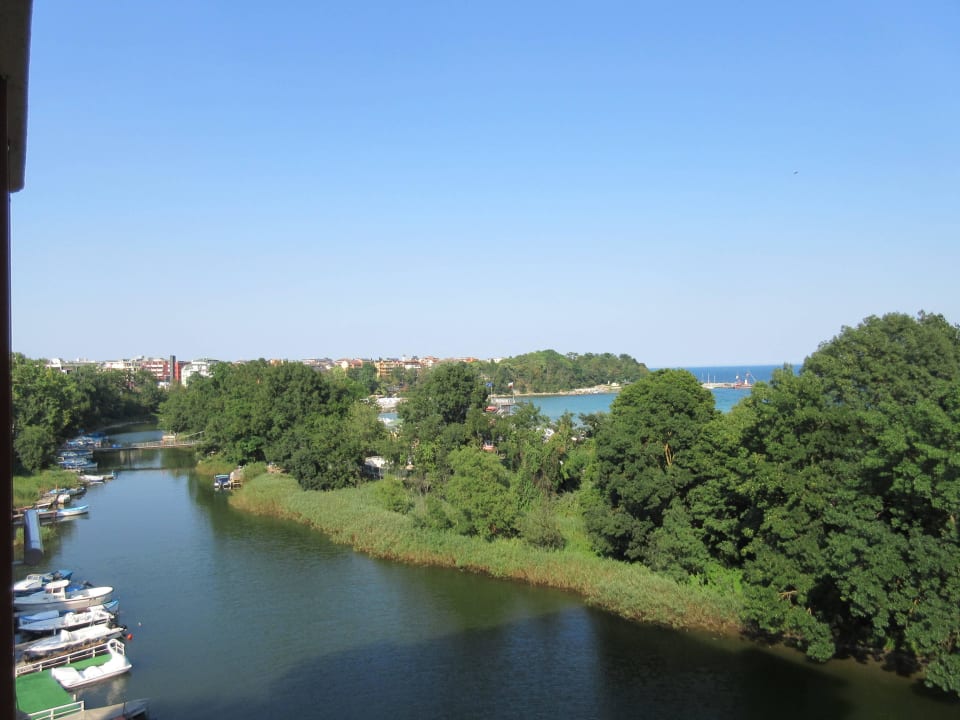 Zimmerblick zum Teufelsfluss Hotel Perla Sun Park