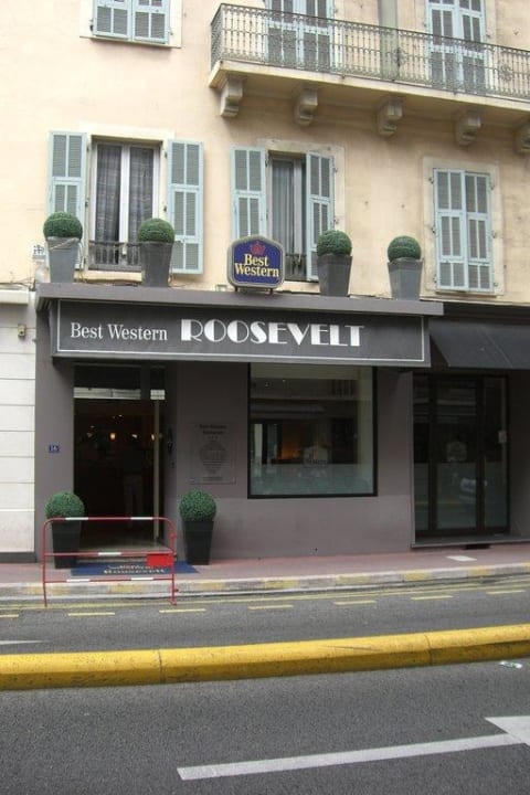 Der Eingang Best Western Hotel Roosevelt
