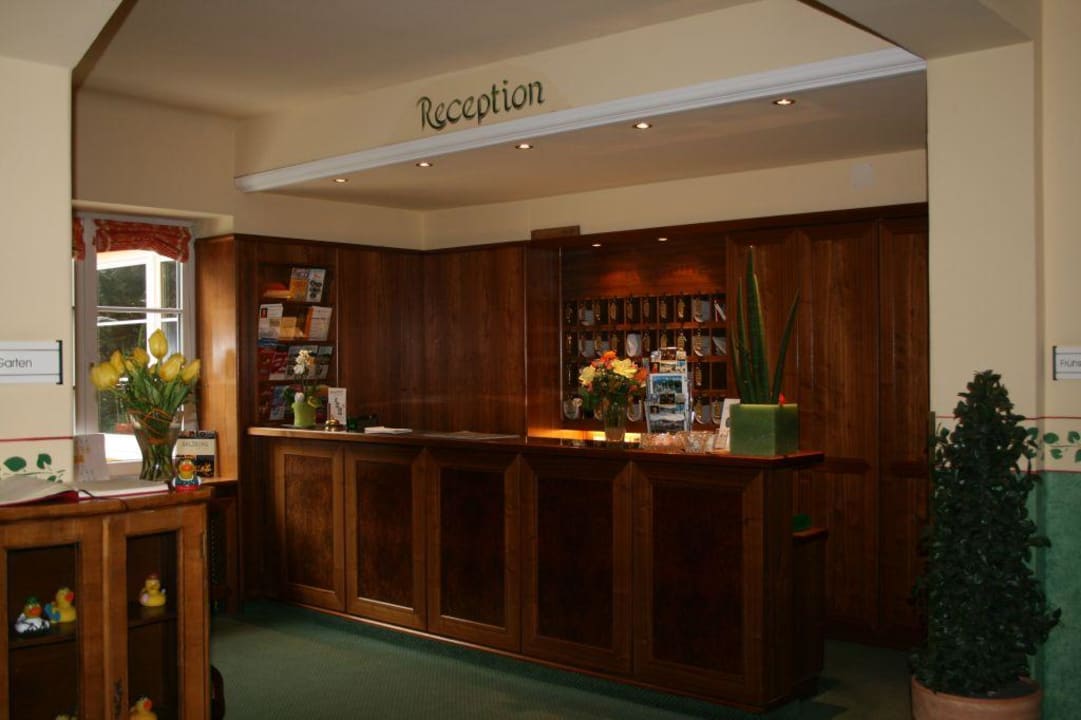 Rezeption Hotel Markus Sittikus
