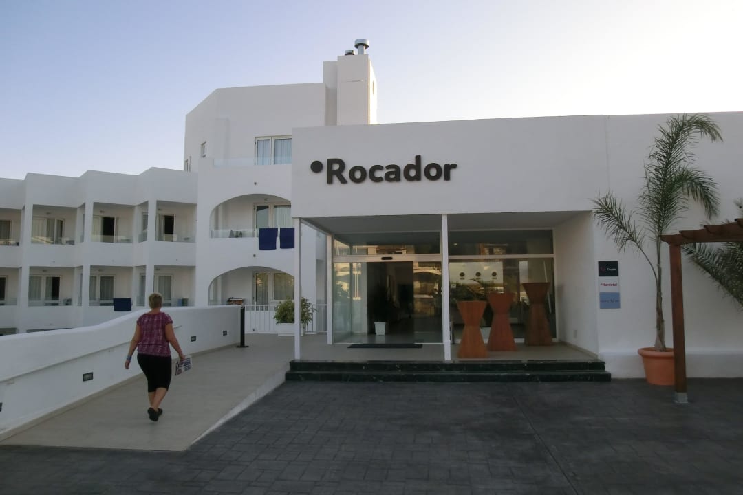 Eingang Grupotel Rocador
