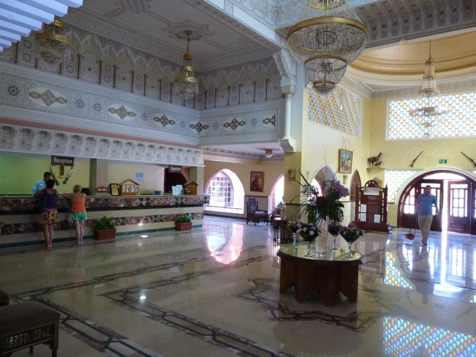 Rezeption Pickalbatros Alf Leila Wa Leila Resort - Neverland Hurghada