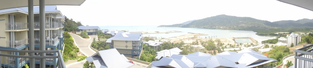 Airlie Beach - Traumausblick Hotel Peppers Coral Coast