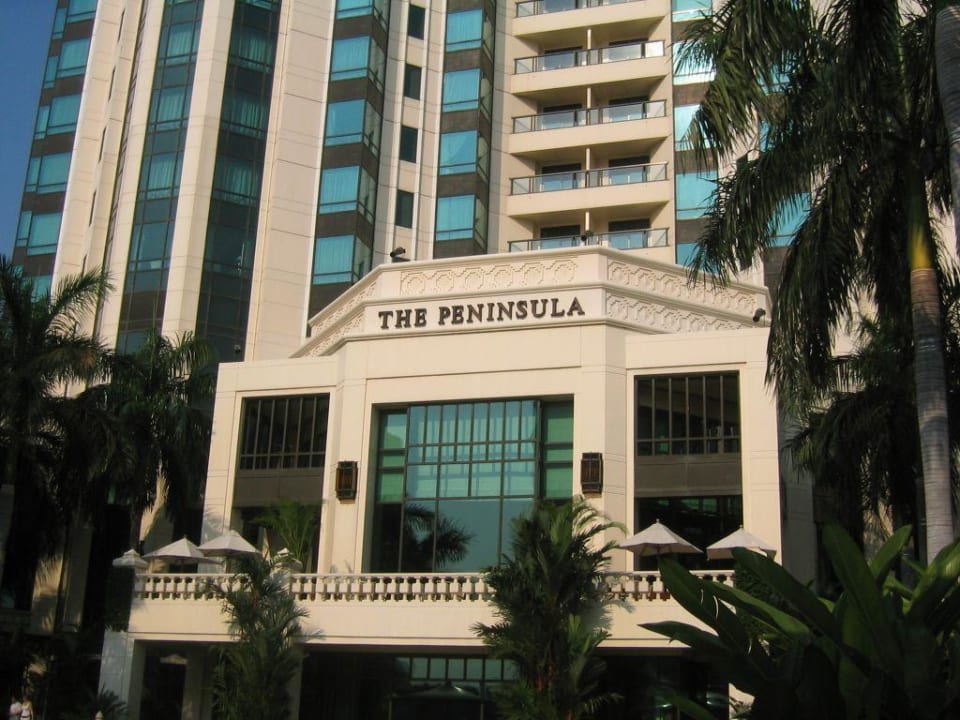 peninsula von der terrasse Hotel The Peninsula Bangkok