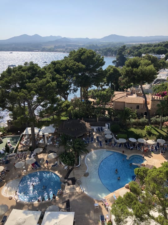 Ausblick Hipotels Eurotel Punta Rotja Golf & Spa