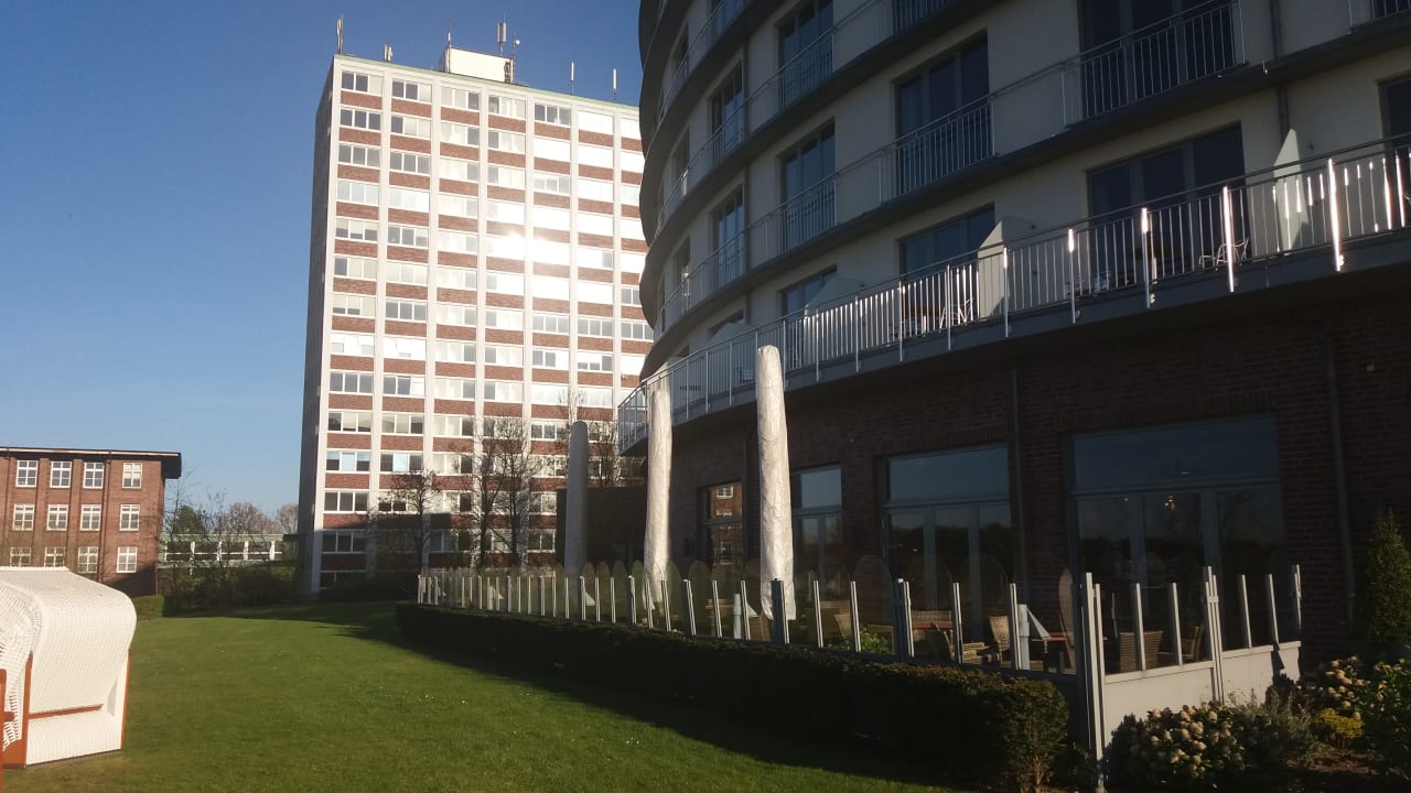 Außenansicht elaya hotel hamburg finkenwerder