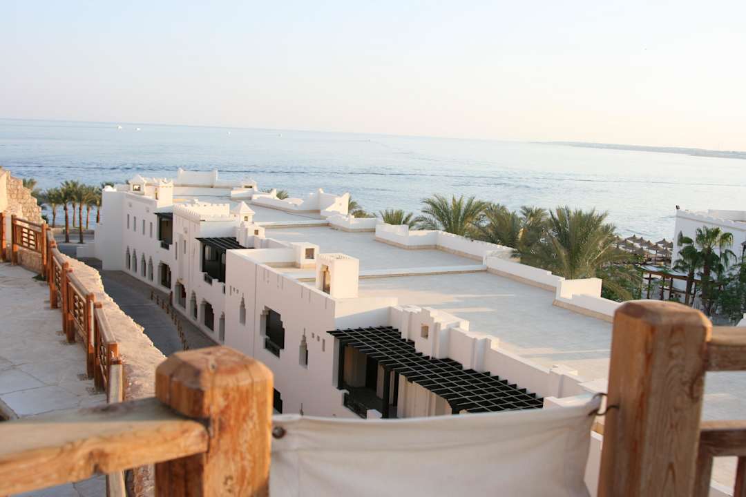 Blick von den Hotelzimmern des Sharm Plaza Sharm Resort