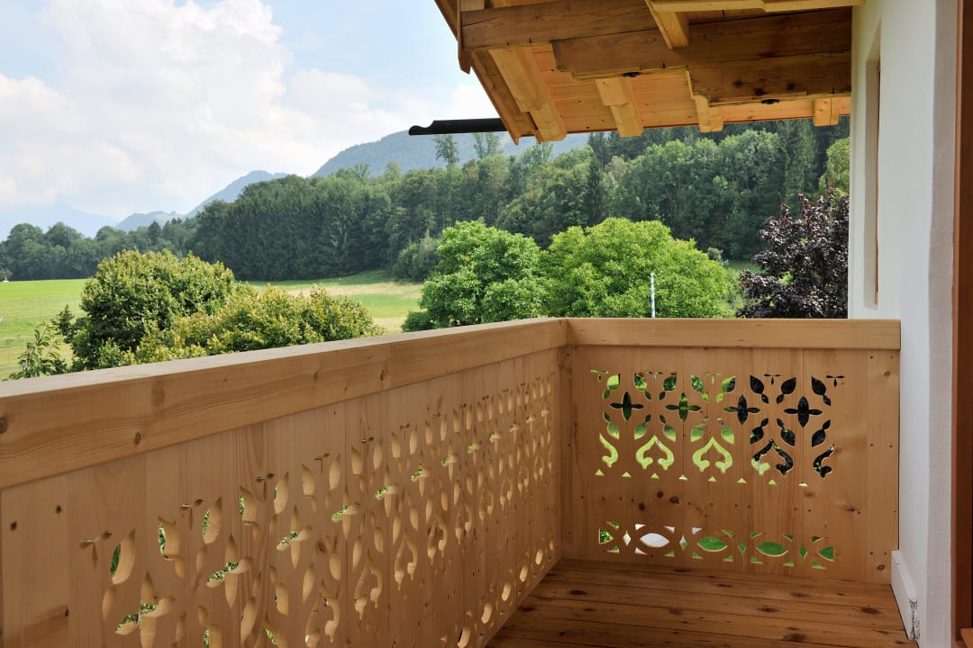 Ausblick Balkon Hanznhof