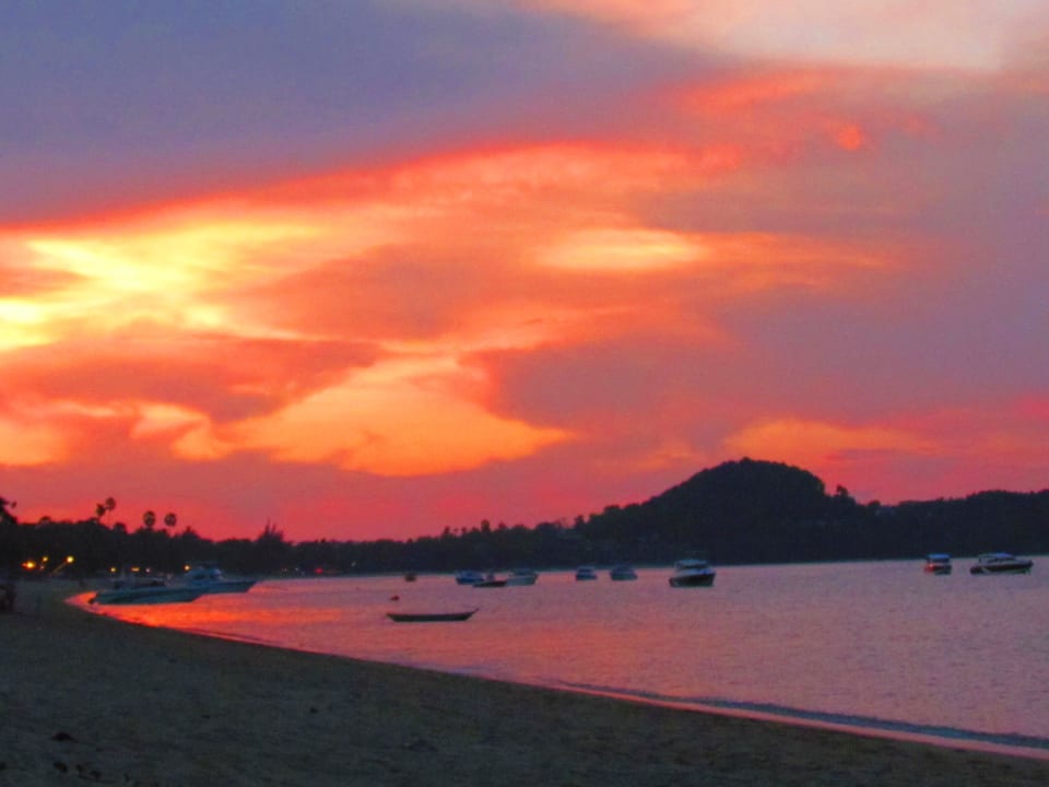 Bo Phut-Beach am Abend Bo Phut Resort & Spa