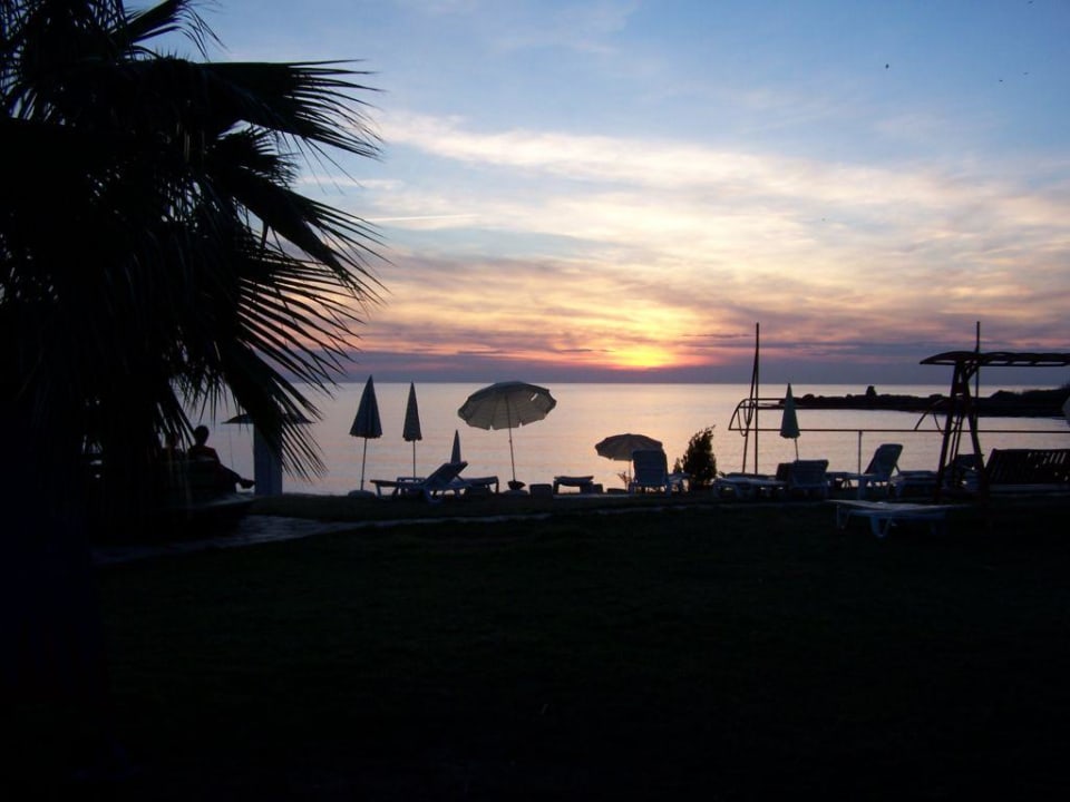 Sonnenuntergang im Incecum Beach Resort Oz Hotels Incekum Beach