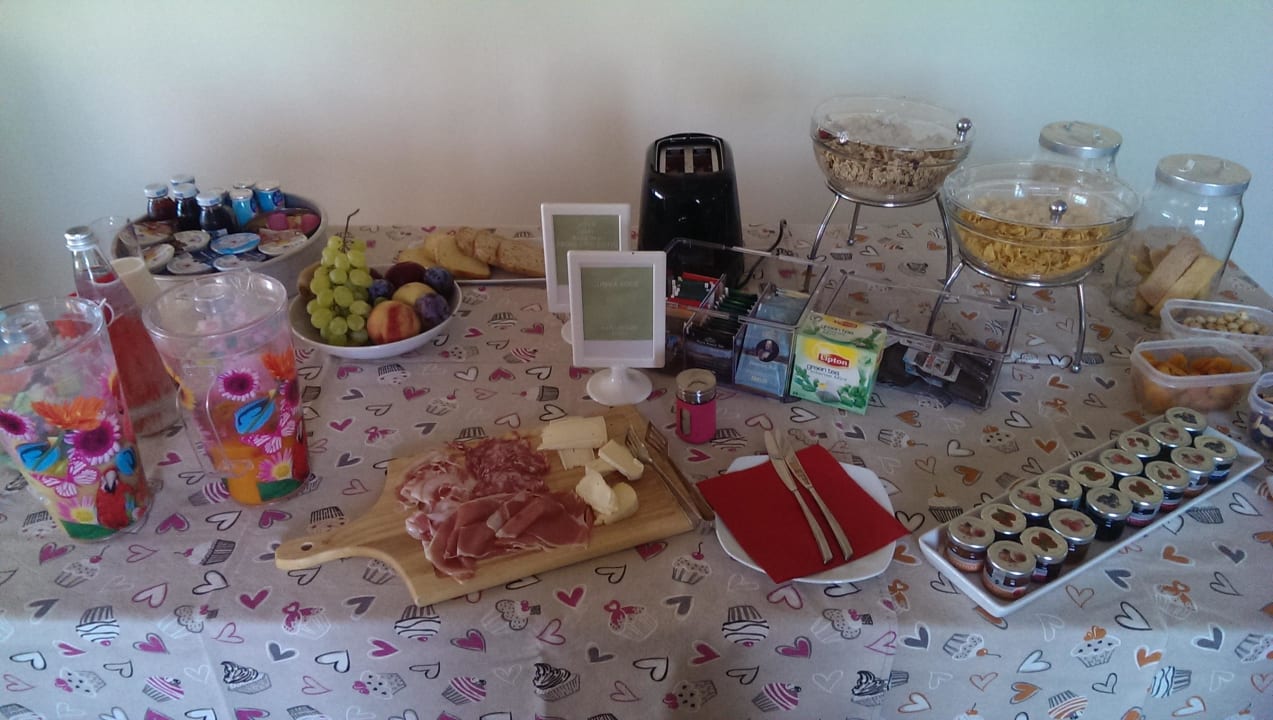 Frühstück für zwei Personen Hotel Locanda Aria di Langa