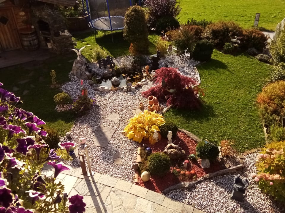 Gartenanlage Ferienpension Bierbaumer