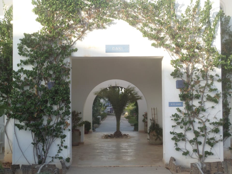 Einer der kleinen Innenhöfe Djerba Sun Beach Hotel & Spa