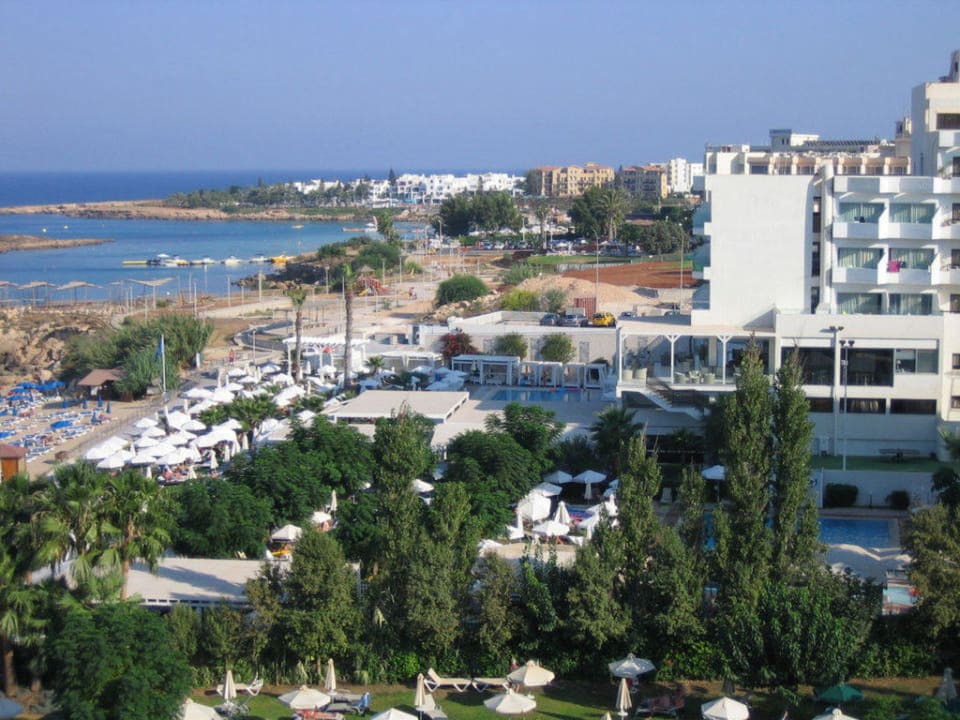 Ausblick von Balkon aus Hotel Sunrise Beach