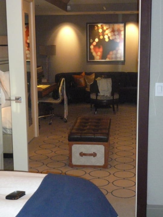 Blick aus dem Schlafzimmer The Cosmopolitan of Las Vegas