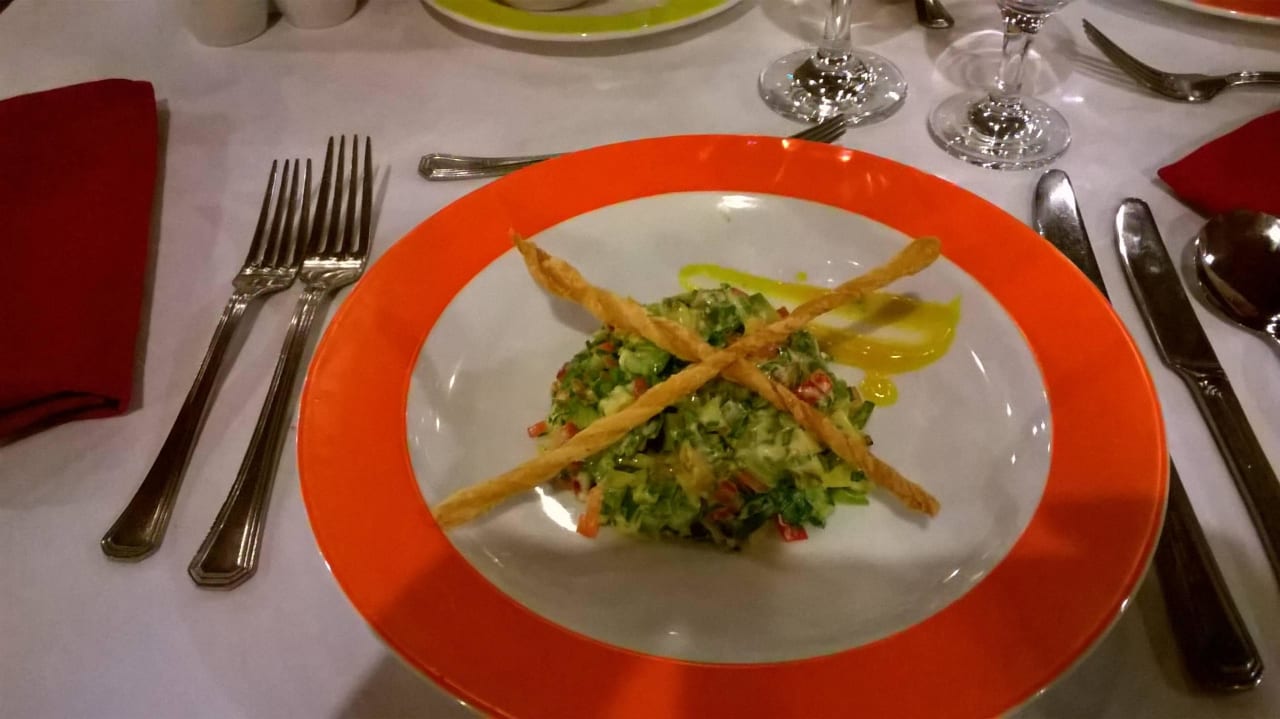 Vorspeise, Avocadosalat beim Mexikaner Desert Rose