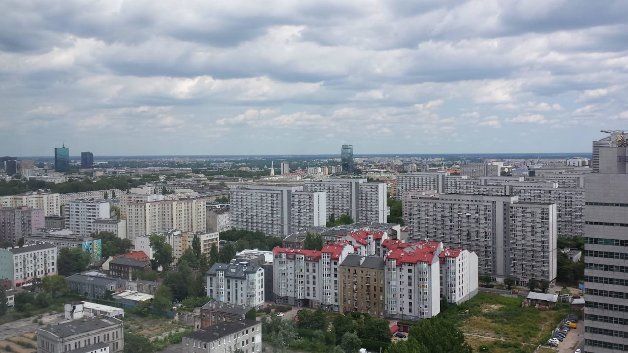 Aussicht Teil 2 Hilton Warsaw City