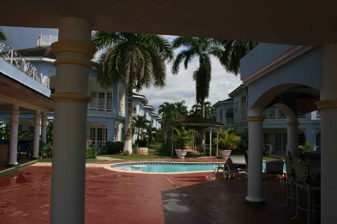 Blick von unserem Zimmer Hotel Beachcomber