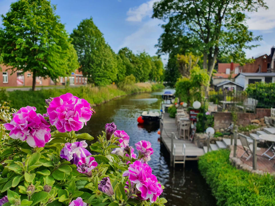 Gartenanlage Romantik Hotel Aquarium