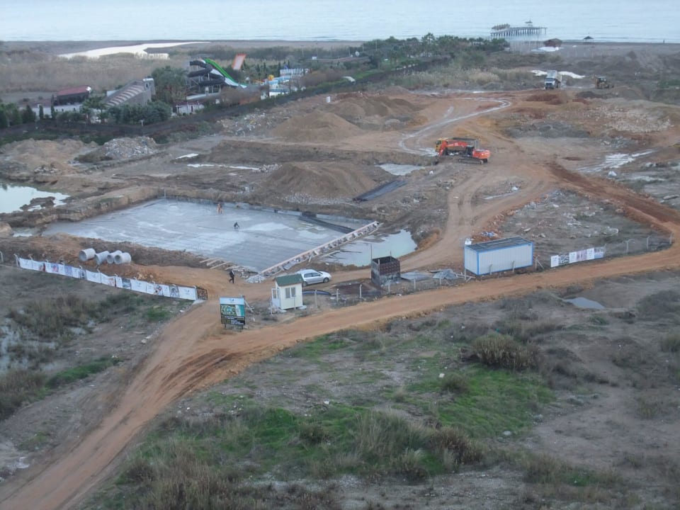 Großbaustelle Dezember 2013 Melas Lara Hotel