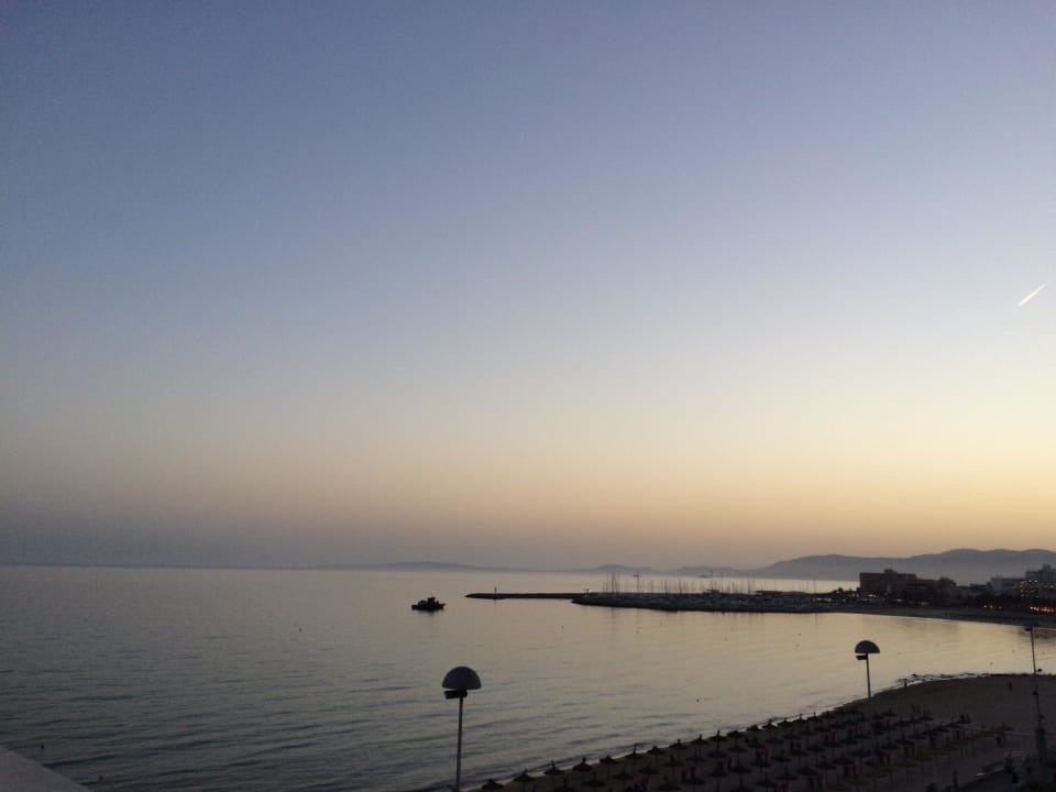 Blick von der Dachterrasse Hotel Edén Palma Playa - Adults Only