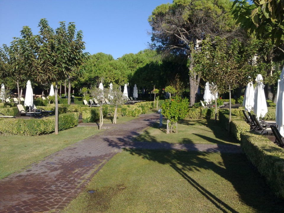 Garten mit Liegebereich Gloria Serenity Resort